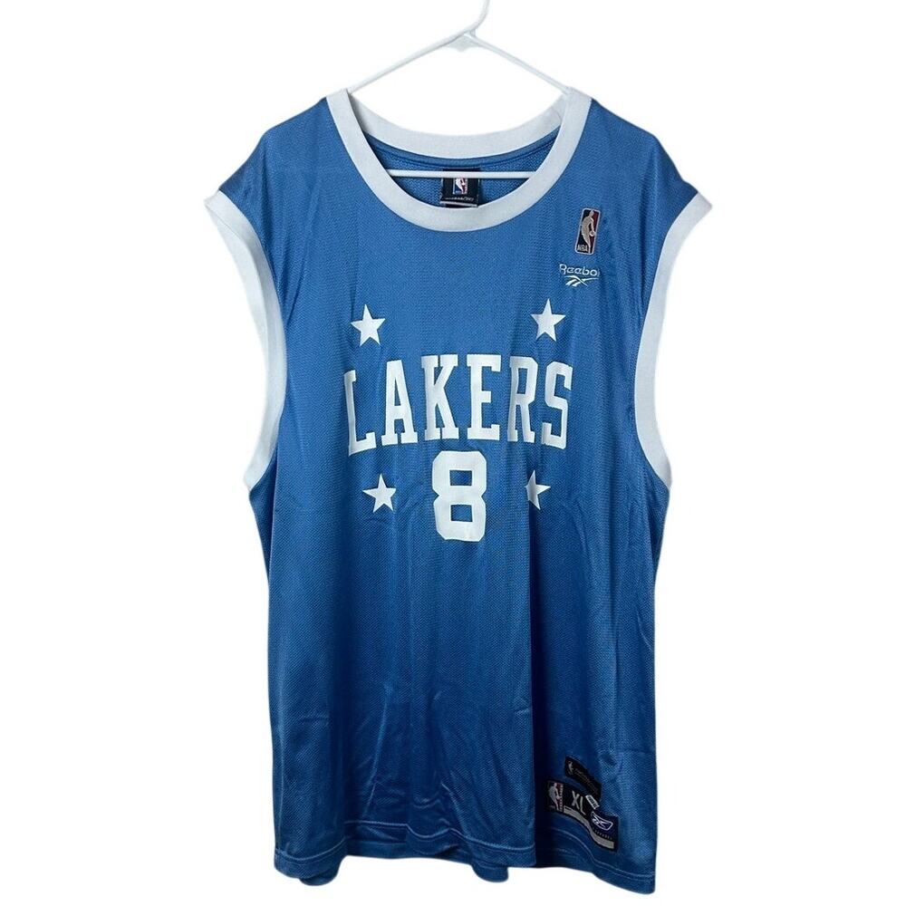 Vintage  Reebok Los Angeles Lakers Kobe Bryant #8 basketball jersey size XL